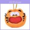 Standing Position Garfield Cat Bag Ornament Plush Keychain Pendant Gift Children