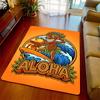Tiki Bar Floor Mats Rug Carpet Aloha Hawaii Hawaiian Party Summer Beach Bar Pub Decoration Doormat Plush Non-slip Chair Mat
