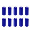 X AUTOHAUX Silicone Hose Cap Intake Vacuum Hose Tube End Plug for Car Blue 4mm Inner Diameter 10pcs