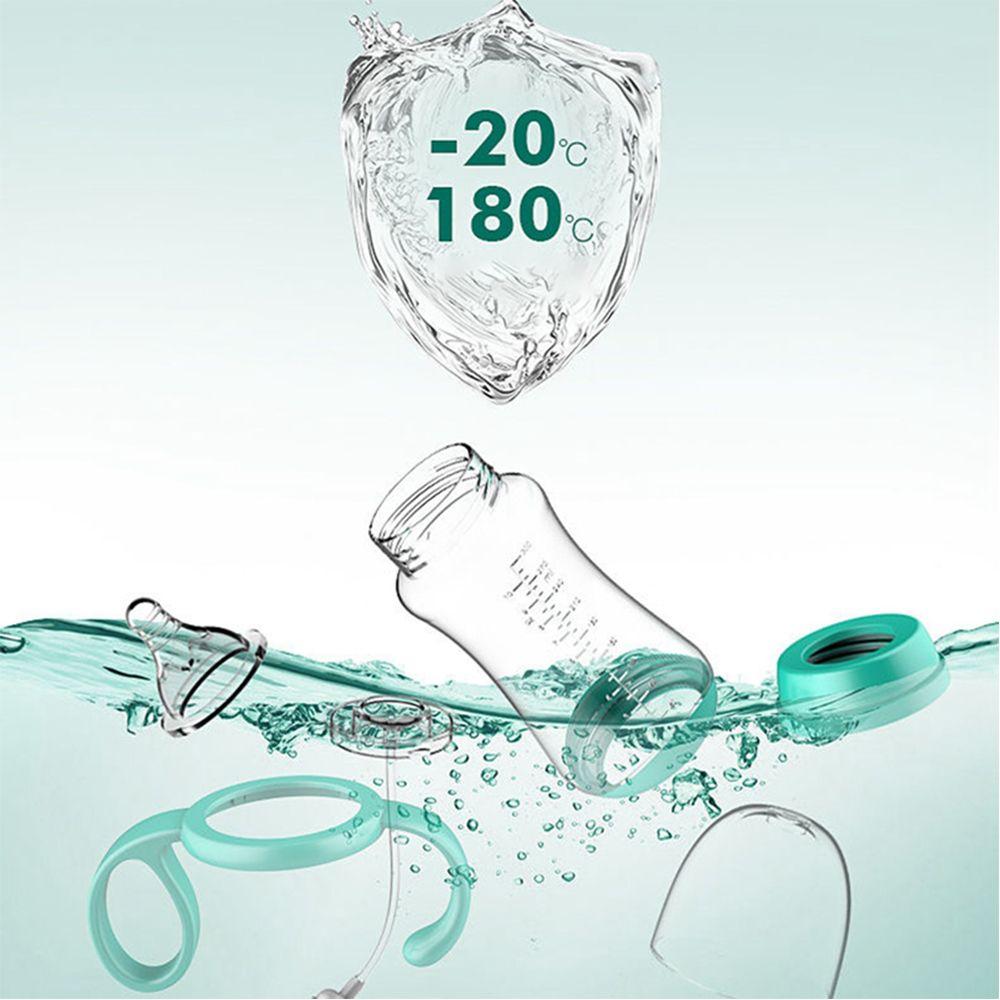 Feeder Wide-Caliber Baby Feeding Nipple Bottle Baby Bottle with Grip Nursing Care Milk Bottles