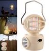 Robot-Shaped Creative Camping Lamp Waterproof USB Emergency Lantern Portable Hanging Tent Light with Hook for Hiking Climbing