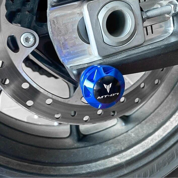 Moto Accessories Aluminum CNC Swingarm Sliders Spools Fit For YAMAHA MT03 MT25 MT09 MT10 MT 09 10 03 TRACER MT07 900 GT 900GT