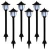 VidaXL 6x Outdoor LED Solar Lights Path Lights Garden Light Patio Terrace Lighting Backyard Balcony 277138
