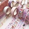 5m Cartoon Animal Plants Pattern Washi Tape Decorative Sticker Stationery Planner Tape Sticker DIY Scrapbooking Journal Decor