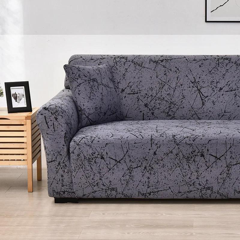 Cross Pattern Elastic Sofa Cover Stretch All-inclusive Sofa Covers for Living Room Couch Cover Loveseat Sofa Slipcovers