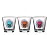 Glasses Calaveras 25.5 cL Mexican Skull
