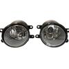 RAIDOU Toyota Genuine Replacement Type Compatible Glass Fog Lamp Left and Right Set Heat Resistant LED HID Compatible H8/H11/H16