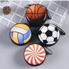 Creative Ball Pattern Coin Purse for Kid Boys Girls Small Gift Fashion Change Purses Mini Wallets Zipper Storage Box