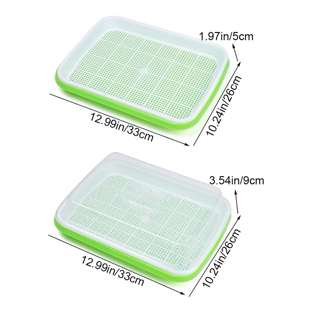 Indoor Nursery Paper Hydroponic Tray Grow Nursery Pots Plant Box Sprout Pot Seed Sprouter Tray