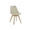 Chaise 48 X 54 X 82 Cm Beige Polypropylène Hêtre