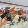 Creative Bear Keychain: Silicone Cartoon Key Pendant for Cars & Bags