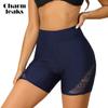Women's Boardshort Swim Bottom High Waisted Tankini Swimwear Shorts