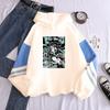 Anime Demon Slayer Tokitou Muichirou Print Hooded Men Women Patchwork Hoodies Harajuku Kimetsu No Yaiba Oversized Sweatshirt