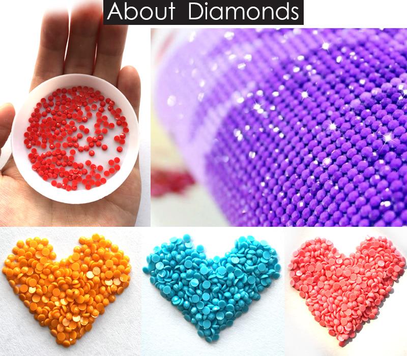 Santa Claus DIY 5D Diamond Painting Full Round Resin Scenery Diamond Embroidery Cross Stitch Kits Christmas Gift