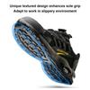 Men Rotating Button Safety Shoes Steel Toe Work Sneakers Indestructible Shoes Puncture-Proof Work Boots Air Cushion Safety Shoes