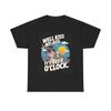 Beer O Clock Graphic T Shirt Funny Jokes Unisex Heavy Cotton Tee