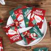 100Pcs Christmas  Seal Bags Biscuit Packaging Xmas  Year Party Supplies