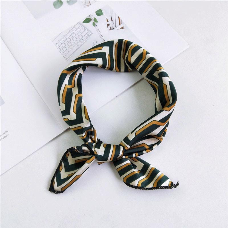 50 New Women's Korean Silk Neckerchiefs - Versatile Small Square Scarves for Spring, Summer, Autumn