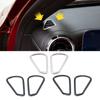 For Mercedes Benz A CLA Class W177 V177 C118 W118 2020 2024 2024 Car Dashboard Air Conditioner AC Outlet Vent Frame Ring Trim