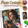 Photo Diamond Painting Custom 5D DIY Full Round 5D DIY Mosaic Craft Home Craft Kit Rhinestone Home Decor