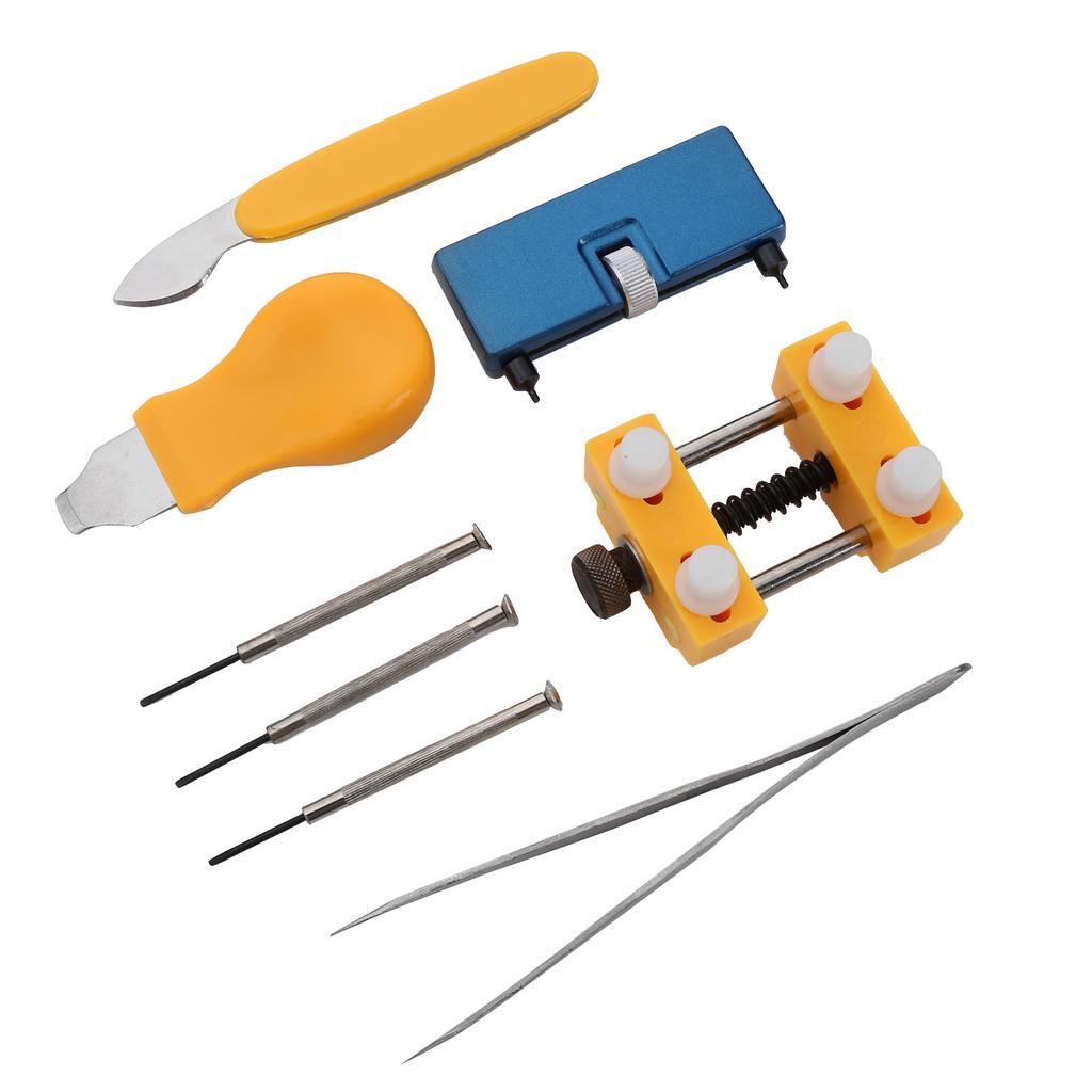 8 шт. Инструмент для снятия задней крышки корпуса часов Инструмент для ремонта часов Инструмент для замены батареи