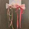 Ancient Style Ribbon Bow Hair Clip for Girls - Chinese Hanfu Spring/Summer Hair Accessory