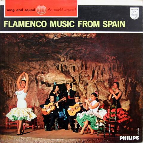 LP Record GRUPO FLAMENCO DE ANTONIO ARENAS - Flamenco Music From Spain 631213PL Philips Netherland Folk Used