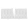 128Pcs SelfAdhesive Silicone Pads Transparent AntiSlip Foot Mat Household Protectors 12x4mm