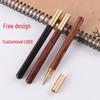 Rosewood Signature Sandalwood Ballpoint Pen with Brass & Laser Logo