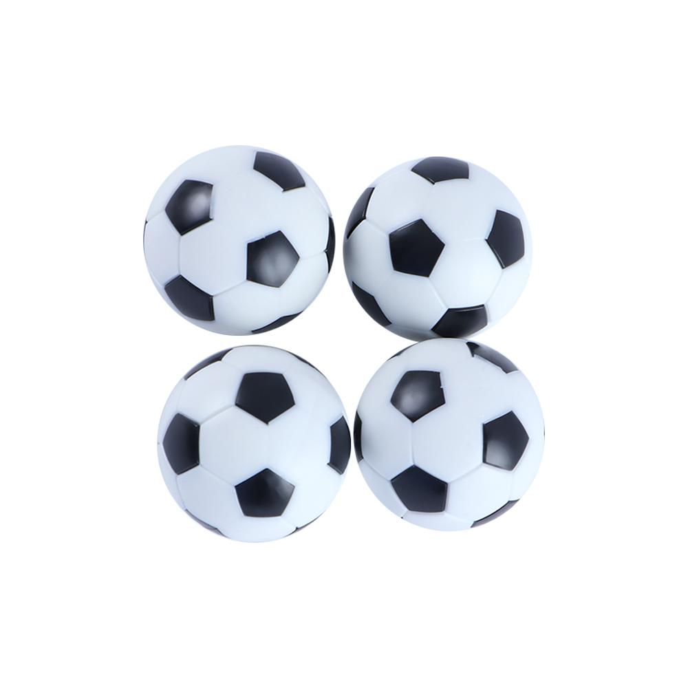 Black&White Durable Adult Mini Student Table Soccer Replacement Balls Football Tabletop Game