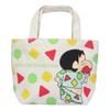 Small Planet Crayon Shin-chan Gusseted Cotton Bag - Yawn