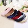 Color Velvet Hairband Hair Accessories Hoop Band Sponge Hair Hoops Wide Hair Hoop Velvet Headband