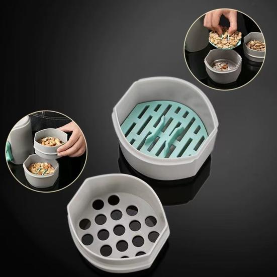 Automatic Peanut Sheller Double-Layer Filter Peanut Peeler Shell Shelled Pistachios Tools Kitchen