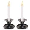 Handmade Round Candlestick Romantic Metal Candle Holder Modern Long Pole Candle Cup  Home