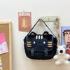 Girl Cute Kitten Cartoon Messenger Bag Season High Value Girl Foreign Style Plush Small Square Bag