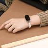 For Xiaomi Smart Band 9/8 Watch Strap Stylish Beaded Bracelet Wrist Band