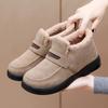 Women's Snow Boots Soft Loafers Women's Winter Korean Casual Warm Short Boots Female Comfort Slip On Flat Cotton Shoes