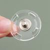 10Pcs Round Snap Button Transparent Snap Fastener New Fastener