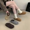 Foreign Trade Baotou Boken Half Slippers Women's Outer Wear 2025 New Retro Mori Versatile Breathable Thick-soled Lazy Shoes