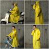 Raincoat Long Men and Women Zipper Hooded Cape Motorcycle Raincoat Long Mountaineering Cape Eco Raincoat Jacket