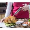 Professional 60ml BBQ Frying Syringe Stainless Steel Grill Marinade Meat Flavor
