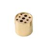 Decorative Mini Incense Holder Copper Heat-resistant Incense Base with 9 Holes Creative Sandalwood Incense Burner