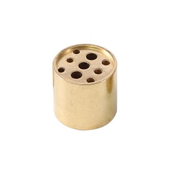 Decorative Mini Incense Holder Copper Heat-resistant Incense Base with 9 Holes Creative Sandalwood Incense Burner