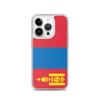 Coque iPhone - Mongolie - Drapeau - Souple - Multicolore - Compatible iPhone 14 Pro