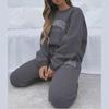 2024 Autumn/Winter Plush Thickened Sportswear: Fashionable All-match Two-piece Casual Set