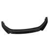 3Pcs Front Bumper Lip Spoiler Glossy Black Enhanced Aerodynamics Front Lip Spoiler Splitter Protecto