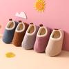 New Winter Warm Children Slippers Toddler Plush Floor Sock Shoes Kids Boys Girl Indoor Soft Sole Anti-slip Home Cotton Shoes