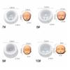 Q Version Doll Modification Accessories Baby Face Silicone Molds Clay Head Sculpey 3D Facial Mould