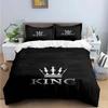Hot Sale Fashion King Queen Bedding Set Single Twin Full King Size Cute Animals Bed Linen Adults Teens Bedroom Luxury Gift