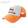 Mesh Cap Hat Comoros Letter Flag Emblem Trucker for Unisex WoUnisex Born All the People Retro Baseball Caps Cool